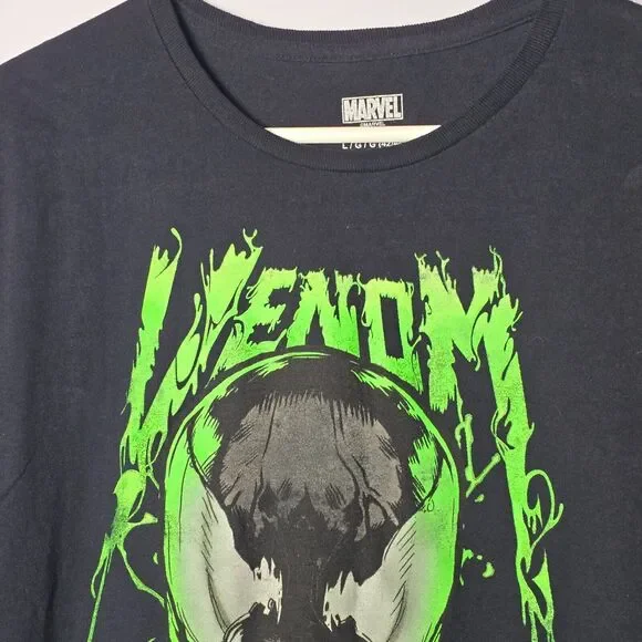 Marvel Venom Comics Face Graphic T-Shirt Size Large Men's Fan‎ - Picture 4 of 5